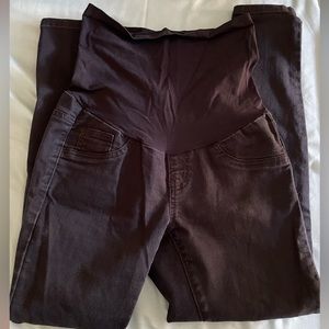 Motherhood Maternity black skinny jeans